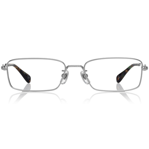 Harry Potter × OWNDAYS Silver Full Rim Rectangle left side