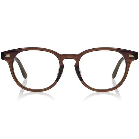 Harry Potter × OWNDAYS Dark Brown Full Rim Wellington left side