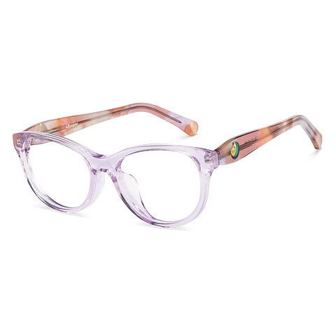 Hooper Online Purple Transparent Full Rim Round right side