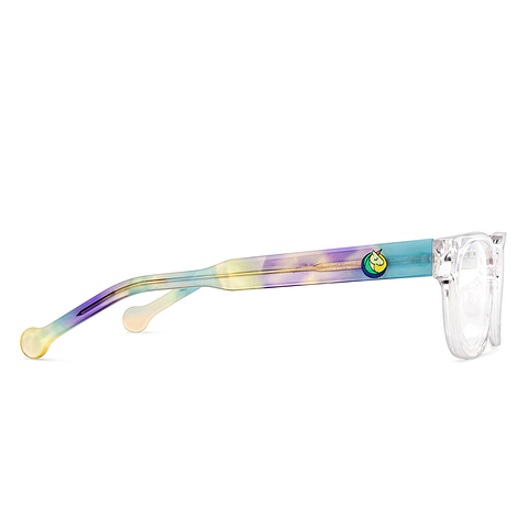 Hooper Online Crystal Transparent Full Rim Round left side