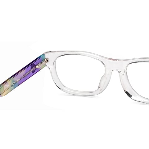 Hooper Online Crystal Transparent Full Rim Round right side