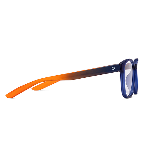 Hooper Online Sky Blue Full Rim Square left side Hooper Online Sky Blue Full Rim Square left side
