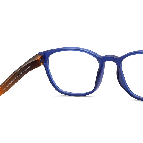 Hooper Online Sky Blue Full Rim Square right side Hooper Online Sky Blue Full Rim Square right side