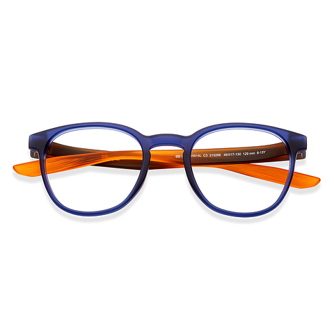 Hooper Online Sky Blue Full Rim Square left side Hooper Online Sky Blue Full Rim Square left side