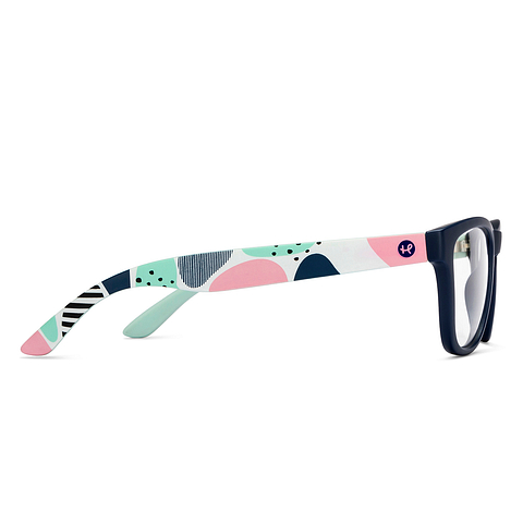 Hooper Online Sky Blue Full Rim Square right side
