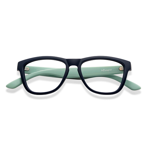 Hooper Online Sky Blue Full Rim Square right side