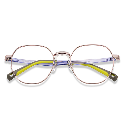 Hooper Gold Full Rim Round left side