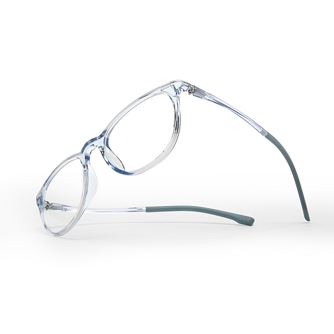 Hooper Sky Blue Full Rim Round left side