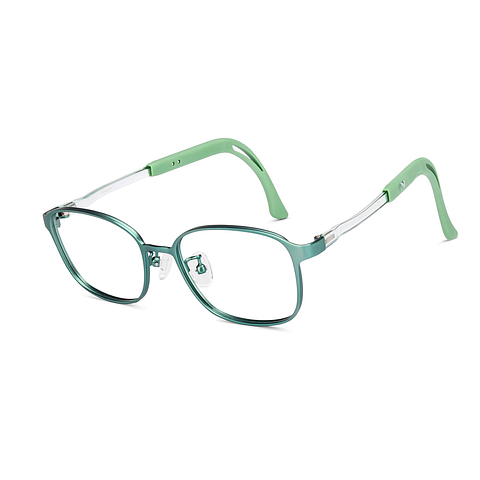 Hooper Green Full Rim Rectangle right side