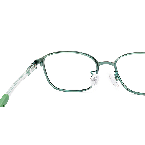 Hooper Green Full Rim Rectangle right side