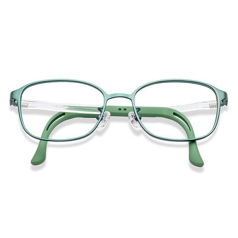 Hooper Green Full Rim Rectangle left side