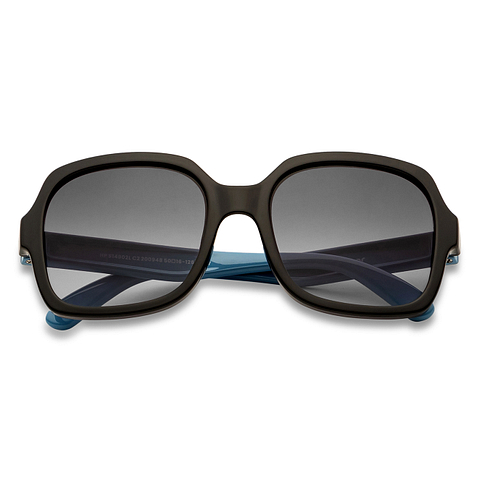 Hooper Black Full Rim Square left side