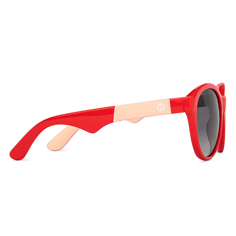Hooper Red Full Rim Cat Eye left side