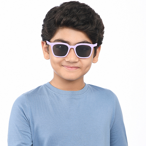 Hooper Purple Full Rim Square right side