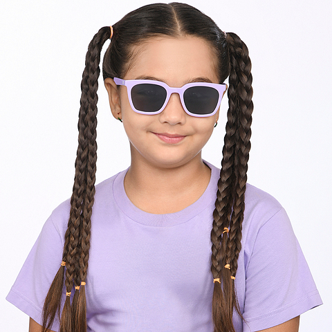 Hooper Purple Full Rim Square right side