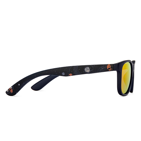 Hooper Sky Blue Full Rim Square left side