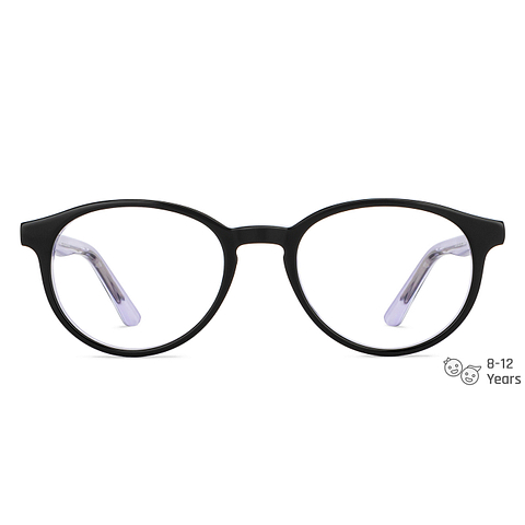 Hooper Online Black Full Rim Round right side