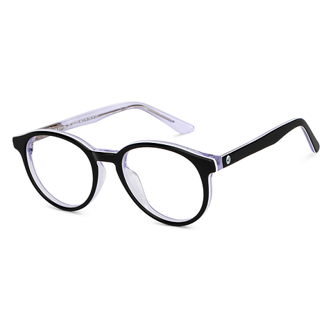 Hooper Online Black Full Rim Round right side