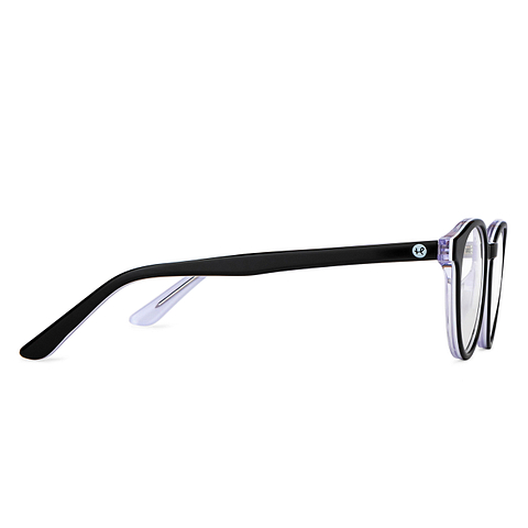 Hooper Online Black Full Rim Round left side