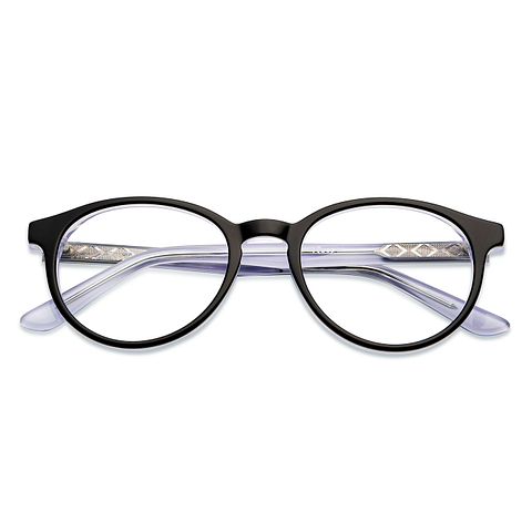 Hooper Online Black Full Rim Round left side