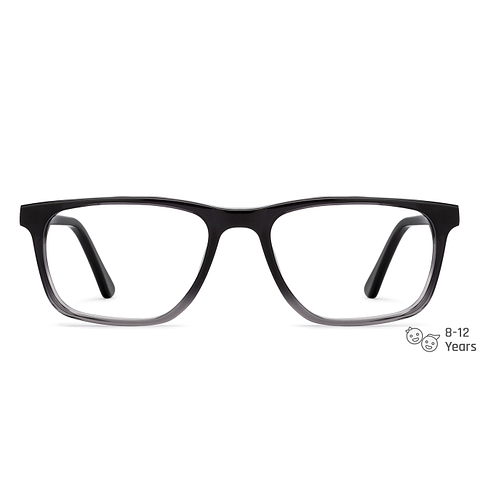 Hooper Online Black Full Rim Rectangle left side