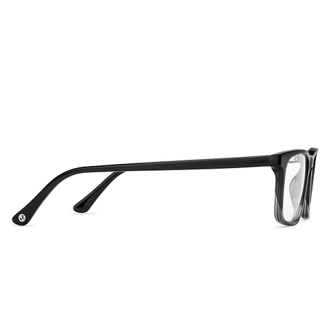 Hooper Online Black Full Rim Rectangle left side
