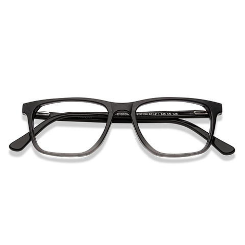 Hooper Online Black Full Rim Rectangle left side
