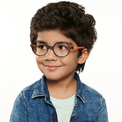 Hooper Online Black Full Rim Round left side