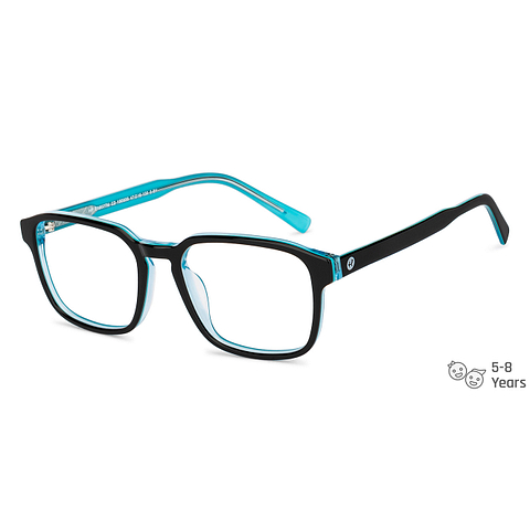 Hooper Online Black Full Rim Rectangle right side