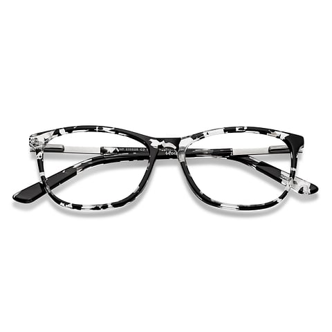 Hooper Online Black Full Rim Rectangle left side