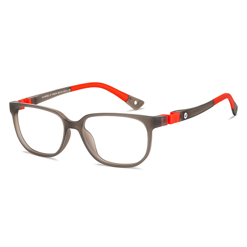 Hooper Grey Full Rim Wayfarer left side