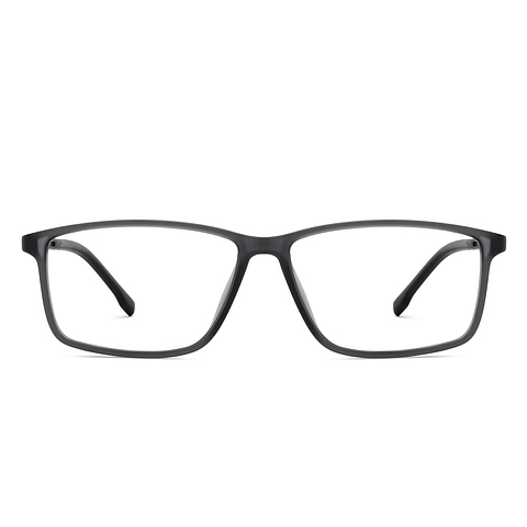 Hooper Light Gray Full Rim Rectangle right side