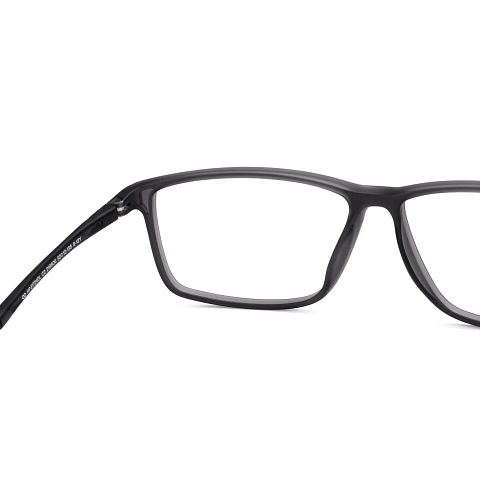 Hooper Light Gray Full Rim Rectangle right side