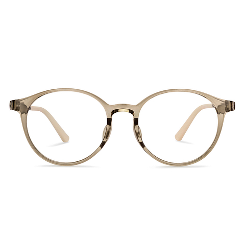 Hooper Light Brown Full Rim Round right side