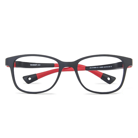 Hooper Online Black Full Rim Rectangle left side