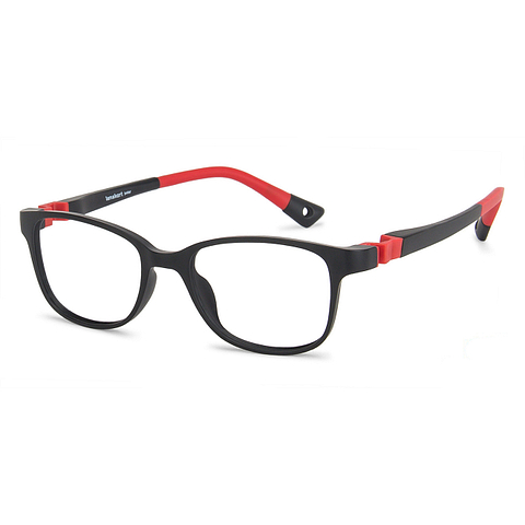 Hooper online Matte Black Full Rim Rectangle right side