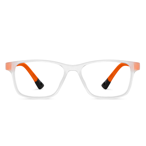 Hooper Online Crystal Transparent Full Rim Rectangle left side