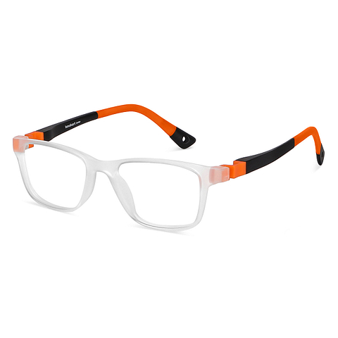 Hooper online Matte Transparent Full Rim Rectangle right side