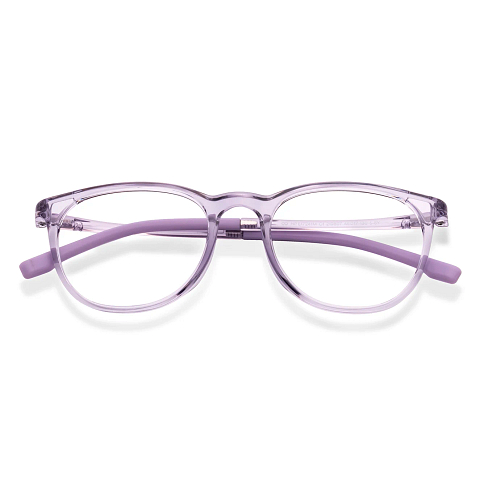Hooper Purple Full Rim Round left side