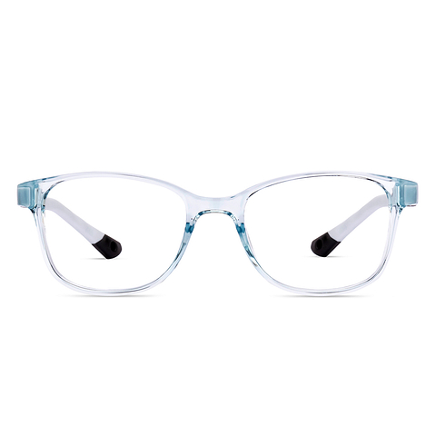 Hooper Sky Blue Full Rim Rectangle right side