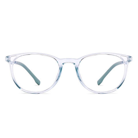 Hooper Sky Blue Full Rim Round right side