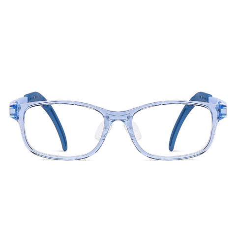 Hooper online Sky Blue Transparent Full Rim Rectangle left side