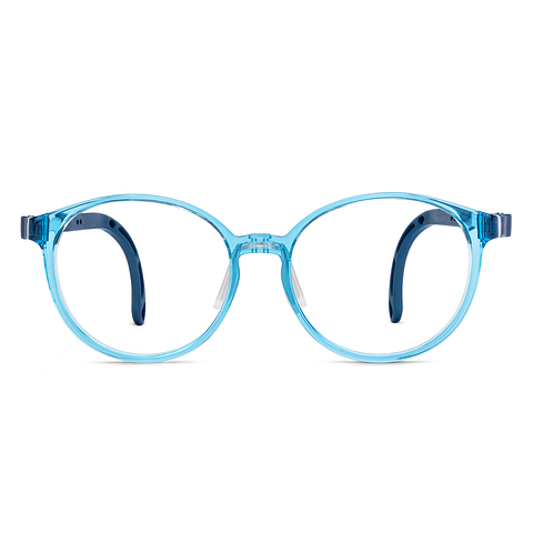 Hooper Sky Blue Full Rim Round right side