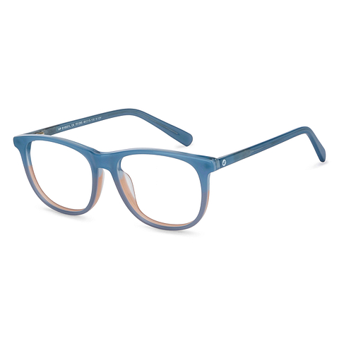 Hooper Blue Full Rim Wayfarer right side