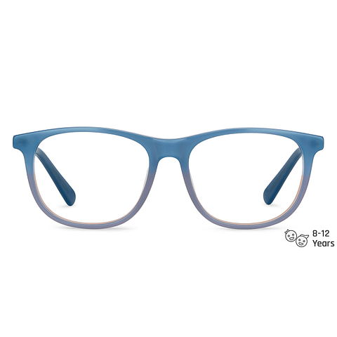 Hooper Online Sky Blue Full Rim Square left side
