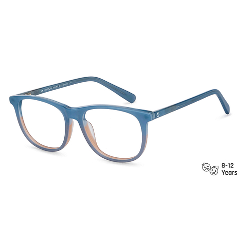 Hooper Blue Full Rim Wayfarer right side