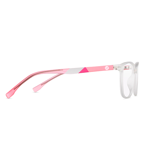 Hooper Transparent Full Rim Wayfarer left side