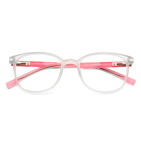 Hooper Transparent Full Rim Wayfarer left side