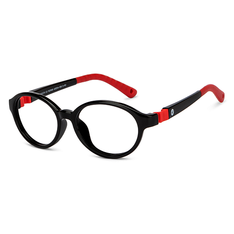 Hooper Online Black Full Rim Round left side