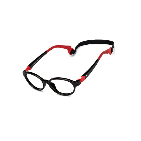 Hooper Online Black Full Rim Round left side